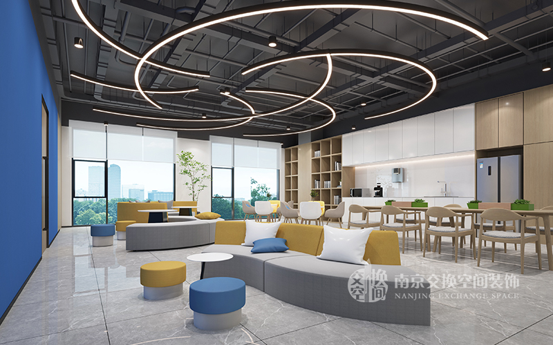 瑞源生物1000㎡辦公項目裝修設計